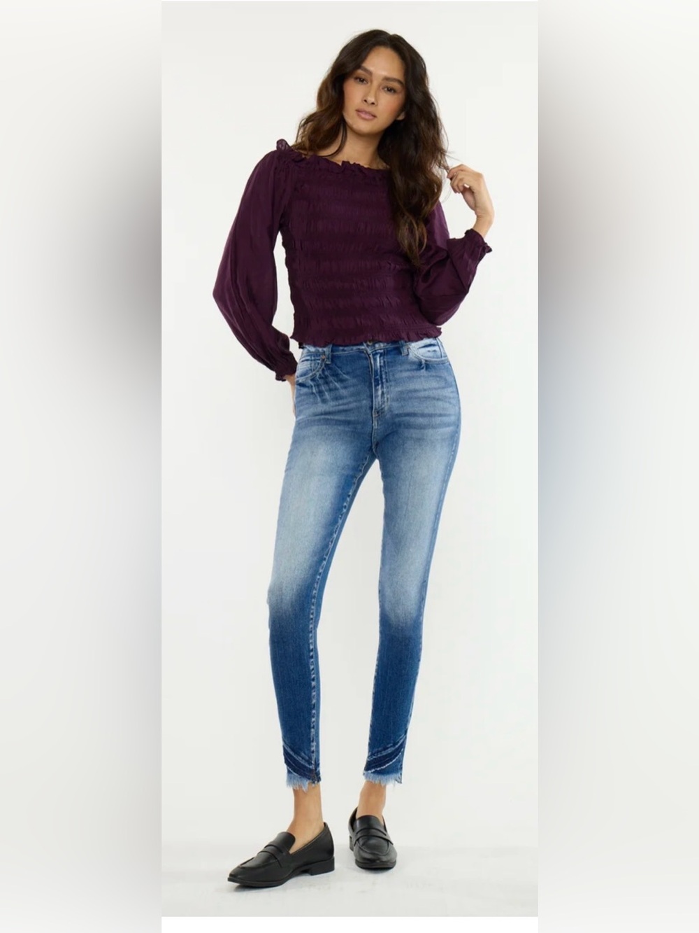 KanCan Shiloh High-Rise Ankle Skinny Jeans - Size 3 / 25